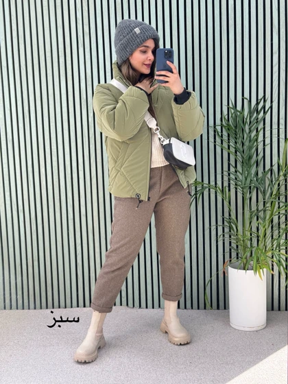 کاپشن زنانه آوینا