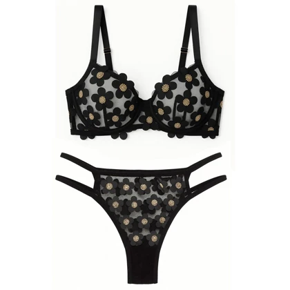 ست شورت و سوتین زنانه کارنا رز مدل فنردار کد 5425