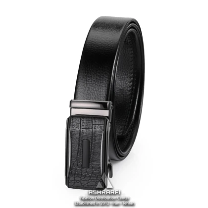 کمربند مردانه چرمی Leather Ratchet Belt BL94