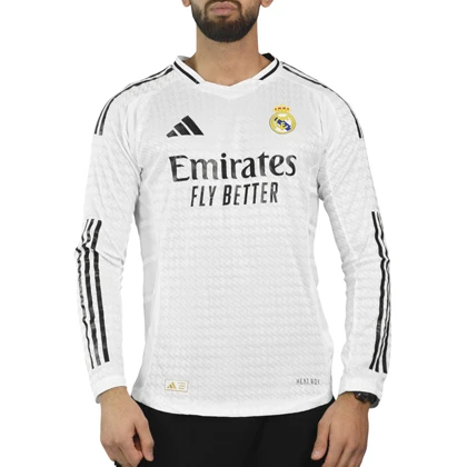 بلوز فوتبالی پلیری رئال مادرید مدل Adidas-Heat RDY-3L1692 سفید