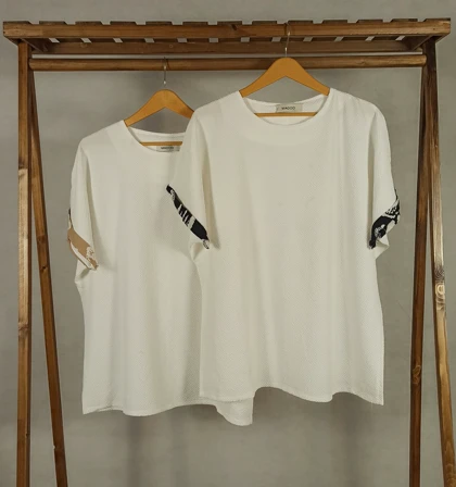 تیشرت آستین افتاده (MK-194031)