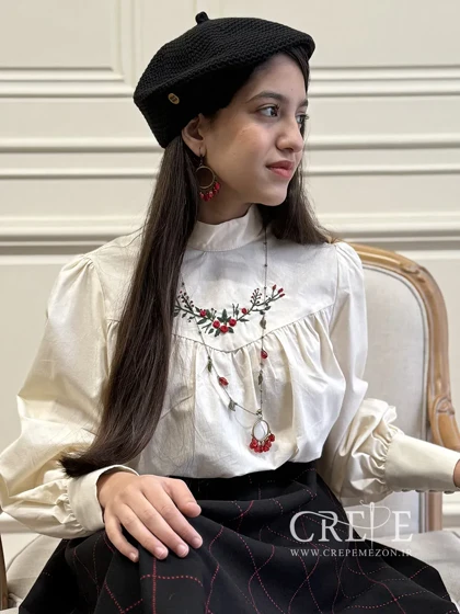 شومیز گلدوزی لینن