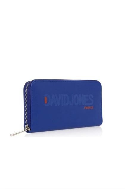 کیف پول زنانه چرم مصنوعی دیوید جونز DAVIDJONES