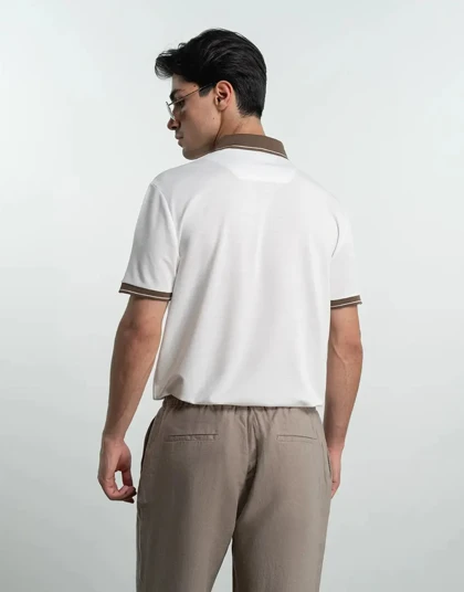 یکرو کشبافت قهوه ای