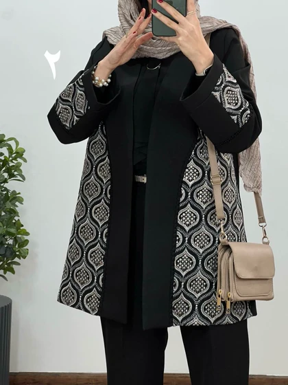 مانتو مجلسی سوزندوزی سلدا