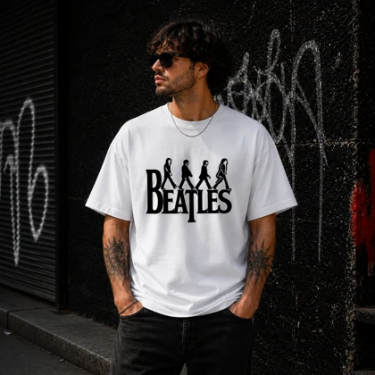 تیشرت طرح بیتلس beatles