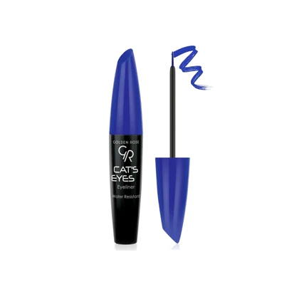 خط چشم مایع با ماندگاری بالا گلدن, رز مدل CAT'S EYES حجم 6 میلی‌لیتر
