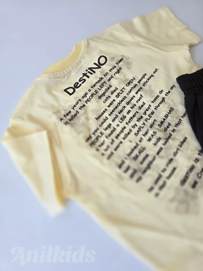 تیشرت شلوارک destino کد 2354