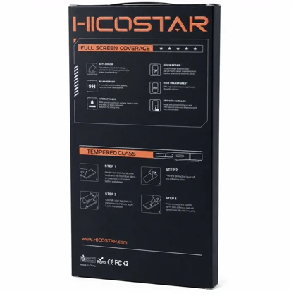 گلس آیفون 14 پرومکس هایکو استار HICOSTAR آنتی استاتیک