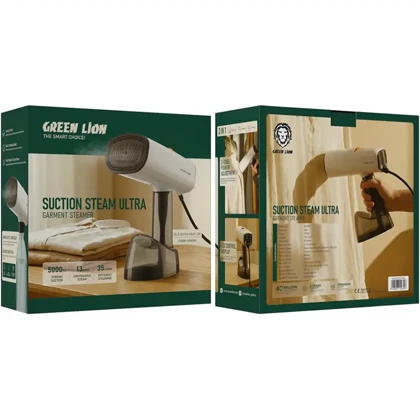 اتو بخار مکش دار گرین لاین Green Lion مدل GNBX200STMWH توان 2100 وات
