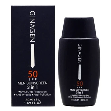کرم ضد آفتاب آقایان SPF50 ژیناژن 50 میل