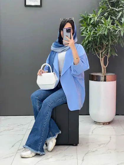 مانتو مازراتی کتی یقه آمریکایی
