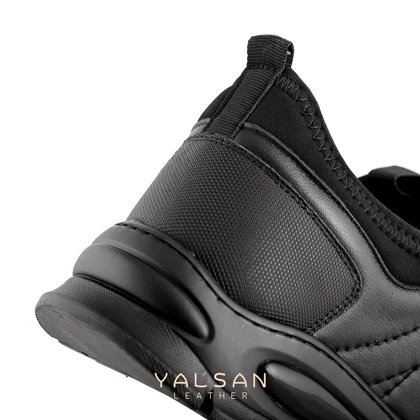 کفش روزمره زنانه چرم یلسان مدل هوداد کد 683-GN