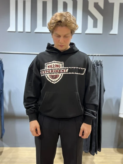 هودی باکسی / طرح دار / برند 2y Premium ترکیه