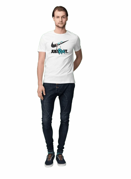 تیشرت طرح ریک و مورتی | Nike just Rick it shirt کد 254412