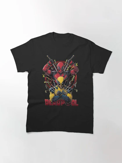 تیشرت کلاسیک ددپول | Hilarious Deadpool Wolverine کد 246778