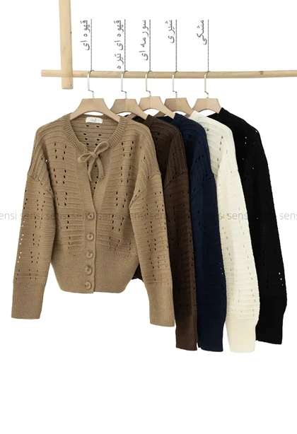 ژاکت بافت ژور کد1004526