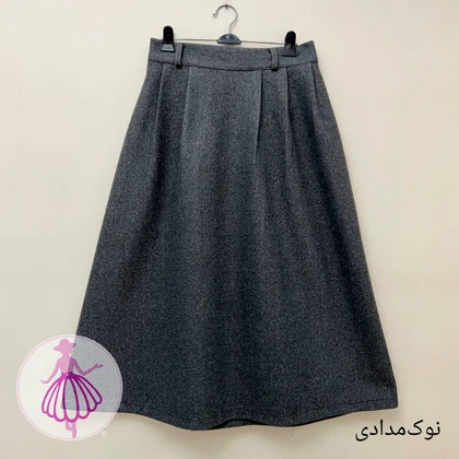 دامن بلند زنانه فوتر پیلدار