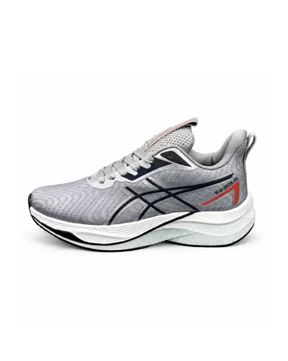 کفش کتانی زنانه زیره بست مدل اسیکس طوسی مشکی ASICS