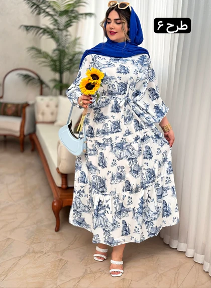 پیراهن کیمونو ساحل 2083