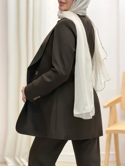 4253-کت و شلوار کارامل