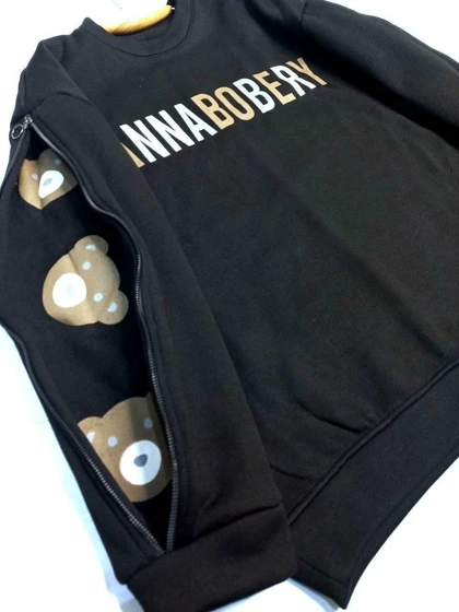 دورس آستین زیپ تدی