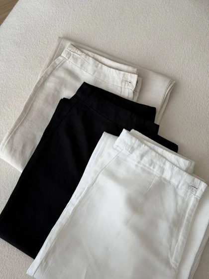 شلوار لینن H&M