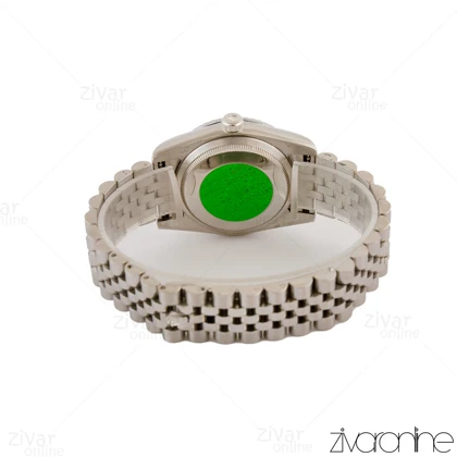 ساعت رولکس دیت جاست مردانه سیلور صفحه سبز 105237