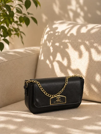 کیف پاسپورتی زنجیر دار chanel