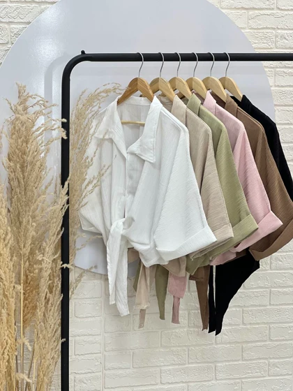 شومیز گره‌ای کراش