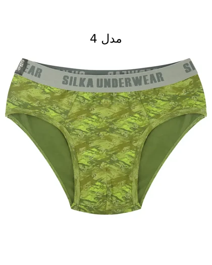 شورت مردانه اسلیپ طرح ساتراپ سیلکا