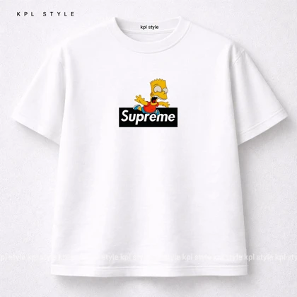 تیشرت مدل Supreme باکسی | %100 پنبه گرم بالا کد 1228