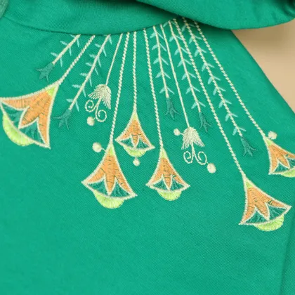 هودی گلدوزی طاووس