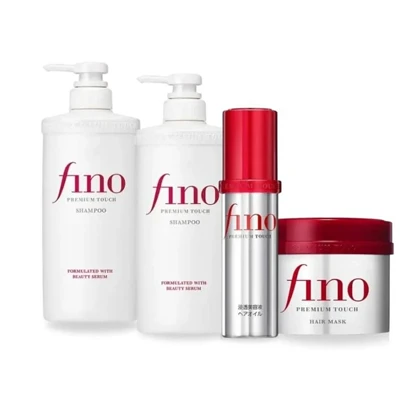 شامپو ترمیم کننده فینو شیسیدو | Shiseido FINO Shampoo مناسب انواع مو حجم 550ml