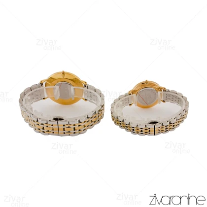 ست ساعت دنیل ولینگتون دورنگ طلایی صفحه سفید 105281