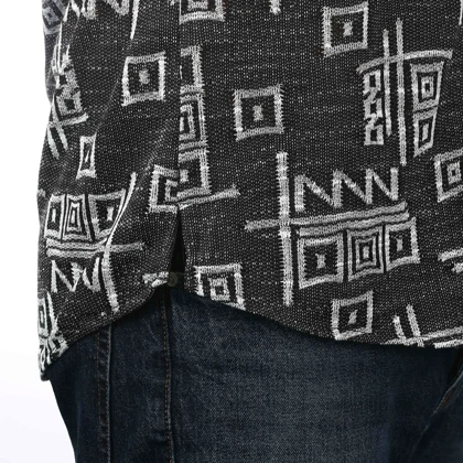 پیراهن آستین کوتاه کنفی مردانه تن کوک مدل 1111113