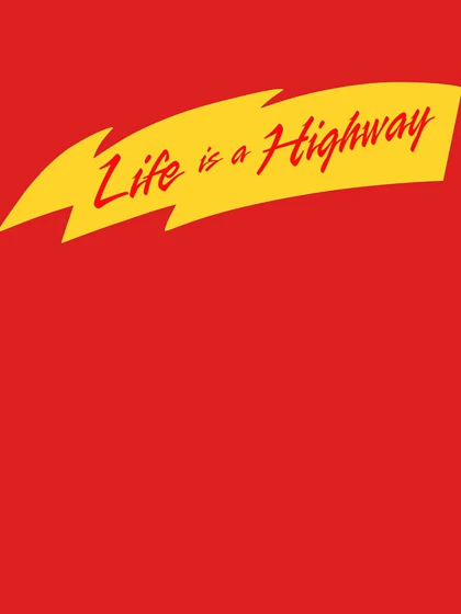 تیشرت کلاسیک طرح ماشین ها | Life is a Highway کد 246899