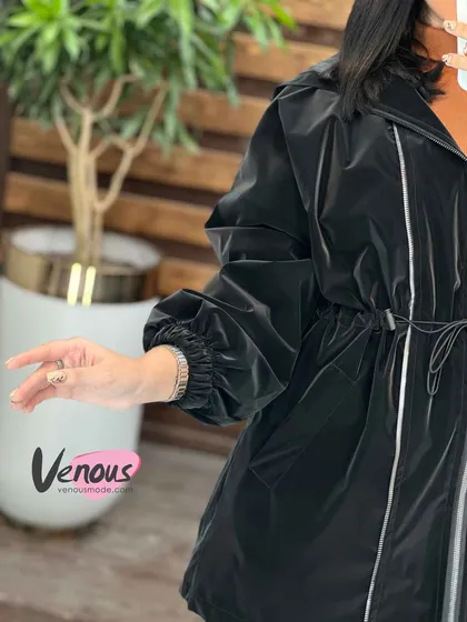 بارانی سه زیپ کمرگت