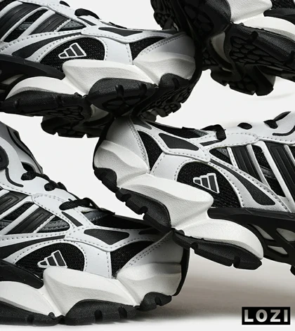 کفش کتانی مردانه و زنانه سفید مشکی ADIDAS performance x9000l4