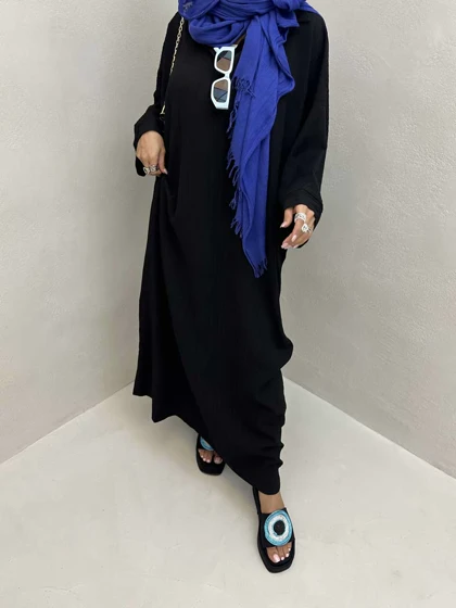 پیراهن بلند 2 دکمه