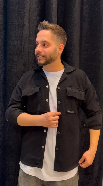 پیراهن مخمل مردانه