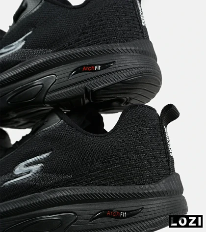 کفش کتانی طبی ورزشی مشکی SKECHERS archfit مدل 7436