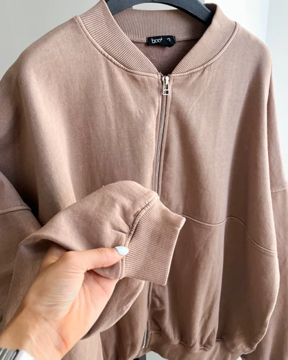 سویشرت نسکافه ای برند BOOHOO