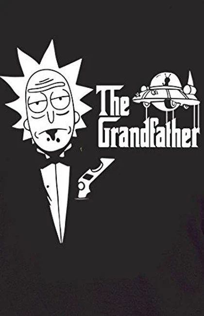 تیشرت طرح ریک و مورتی | Kultura Rick and Morty The Grandfather Printed کد 253441