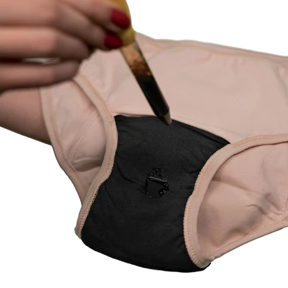 شورت پد تاپیک بسته 6عددی رنگی مدل ارغوان