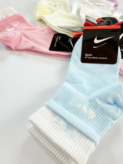 جوراب مچی نخ پنبه دو کش نایکی Nike