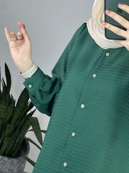 مانتو دکمه دار بیسکا 1