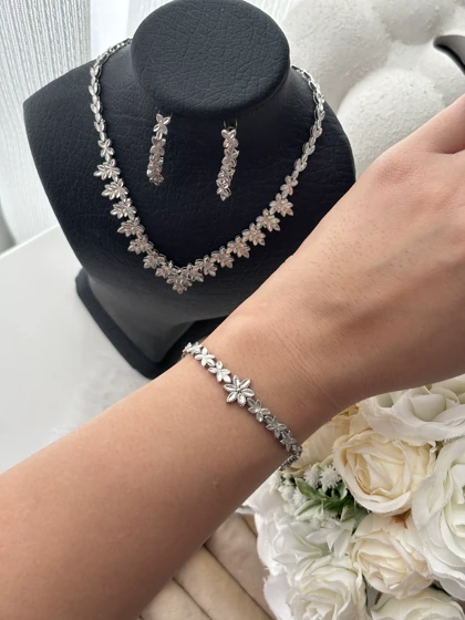 سرویس نقره تراش ظریف زنانه 912