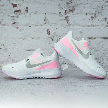 کفش کتانی زنانه نایک ایر زوم سفید صورتی (Nike Air Zoom) کد 3013