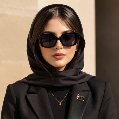 عینک آفتابی لندن لندن مدل LL1210 C01 مشکی